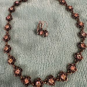 Vintage Premier Necklace & Earrings. 1980’s